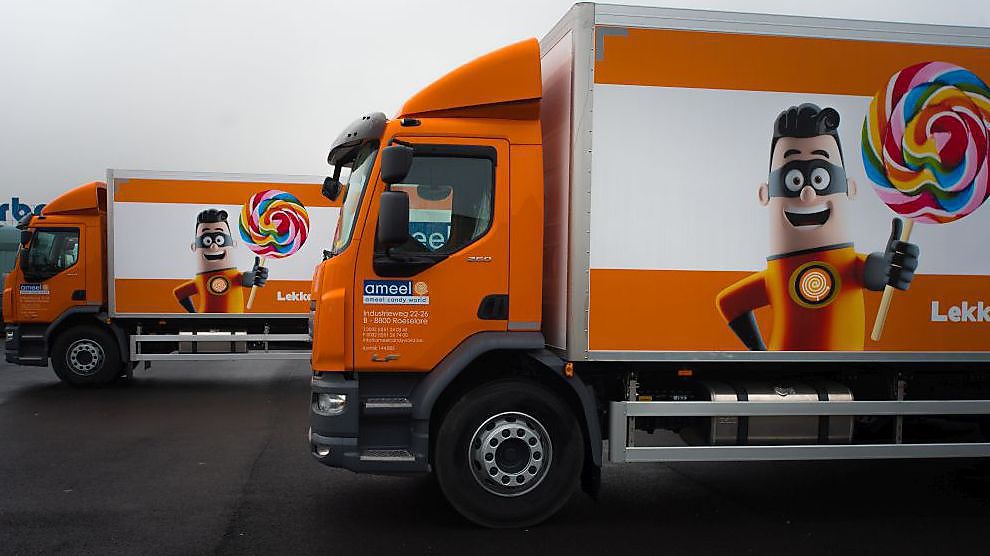 Les camions iconiques d’Ameel Candy World reçoivent un relooking