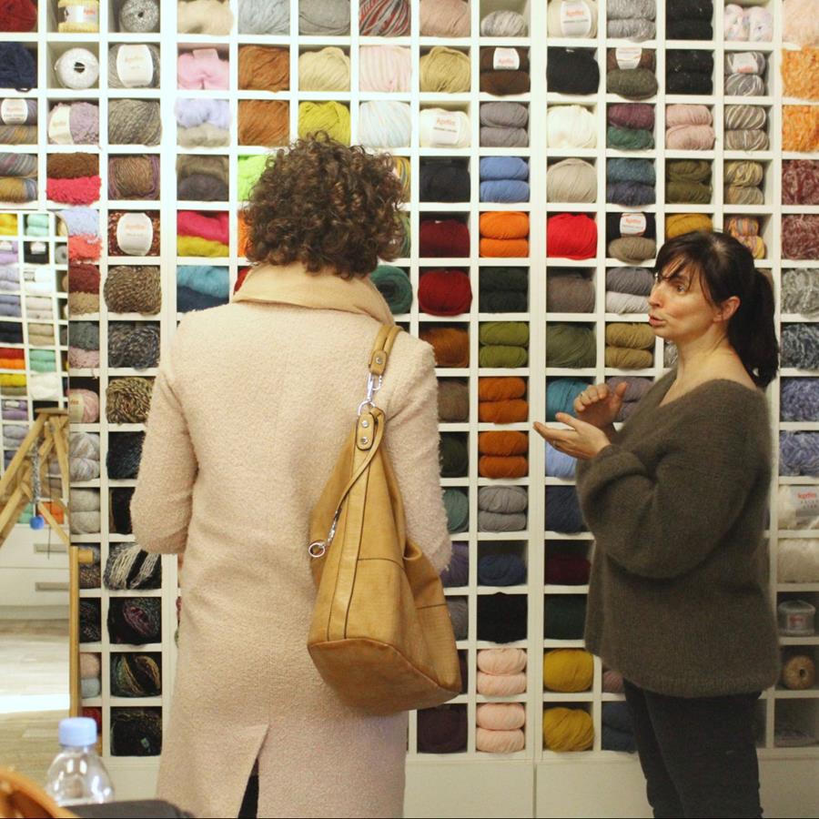 The Wool Street Journal librairie et boutique de laine Kiosk