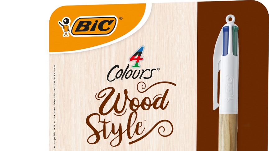 BIC® 4 Couleurs™ Wood Style récompensé par un award