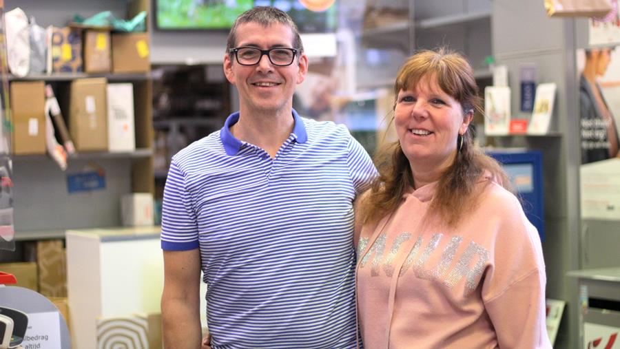 Un Point Colis qui fait tourner la librairie Dagbladhandel Veerle & Eddy