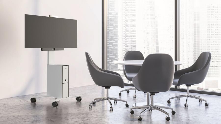 Vergaderen verloopt voortaan op wieltjes