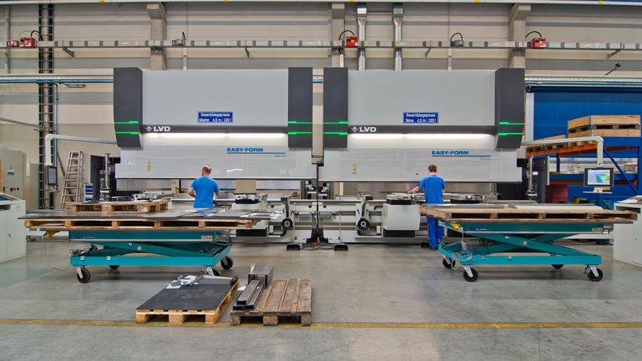 L'essor imparable des presses plieuses high-tech