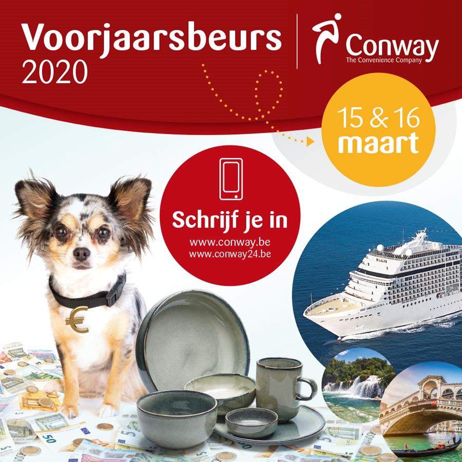 Welkom op de Conway Voorjaarsbeurs